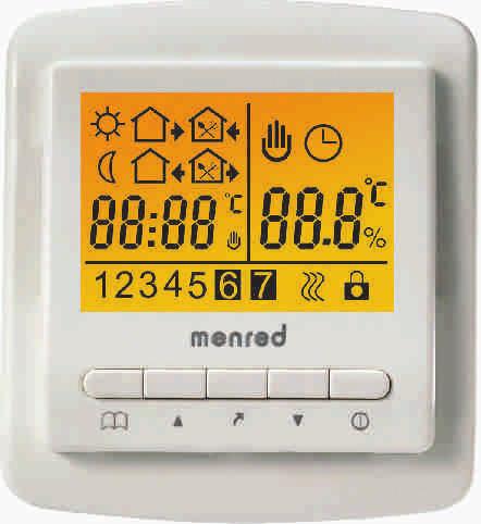 controlled by room thermostat to meet your individual requirement for comfortable room temperature. Features A7.