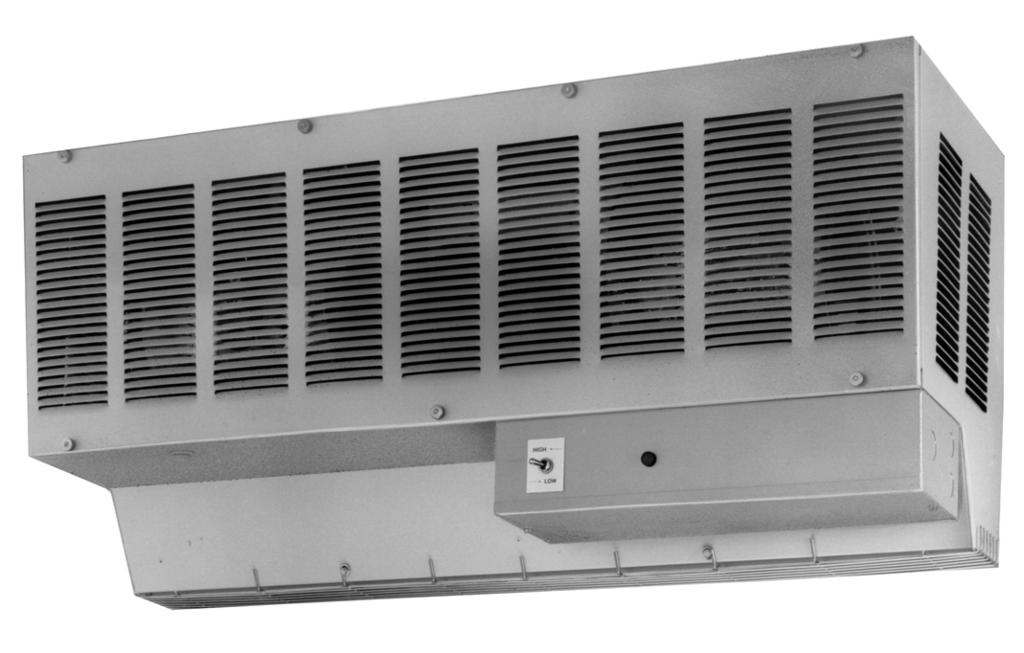 Heated Air Curtains MODELS: INSTALLATION & OPERATING INSTRUCTIONS & PARTS MANUAL E3606-1125HFD, E3609-1125HFD, E3612-1125HFD E3806-1125HFD, E3809-1125HFD, E3812-1125HFD E4206-1125HFD, E4209-1125HFD,