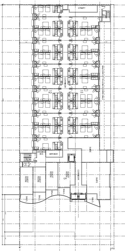 Page 11 4th 8th Floor Plan Note: MPB approval is for the exhibits shown and subject to the conditions of approval found within this staff report and