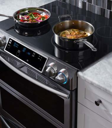 What s New 8 Wi-Fi Enabled Ranges Samsung has their first Wi-Fi cooktop.