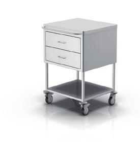 4 5 2-305 Anesthesia trolley 2-316 Anesthesia trolley 2-317 Anesthesia trolley 6 trolley made of stainless steel 1.