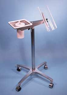 10.3. Injection and ventilation systems Injection Stand The Injection Stand allows fast, comfortable arm positioning for radionuclide injections.