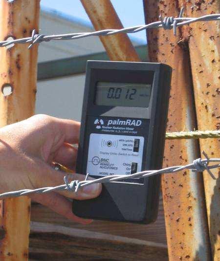 Radiation Meter Model 907 palmrad Nuclear The palmrad 907 nuclear radiation meter provides multiple monitoring and surveying options in an easy-touse handheld device.