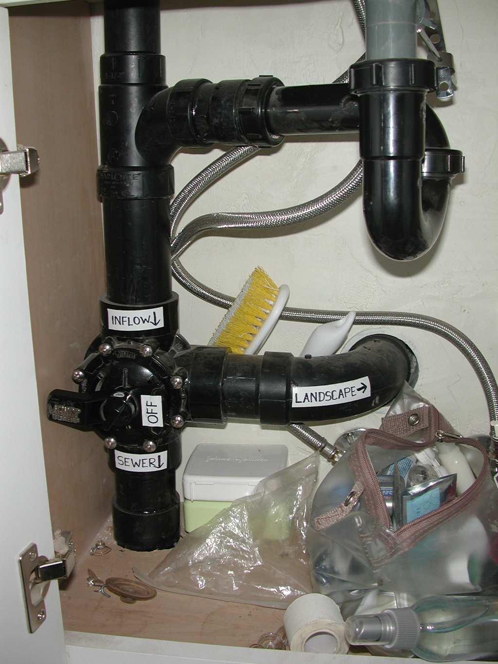 vent trap arm drain valve correctly