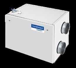 OMEKT omekt R 0 H (Kompakt REGO 0H) Nominal air flow, m³/h Panel thickness, mm Unit weight, kg Supply voltage, V Maximal operating current, Thermal efficiency of heat recovery, % Reference flow rate,