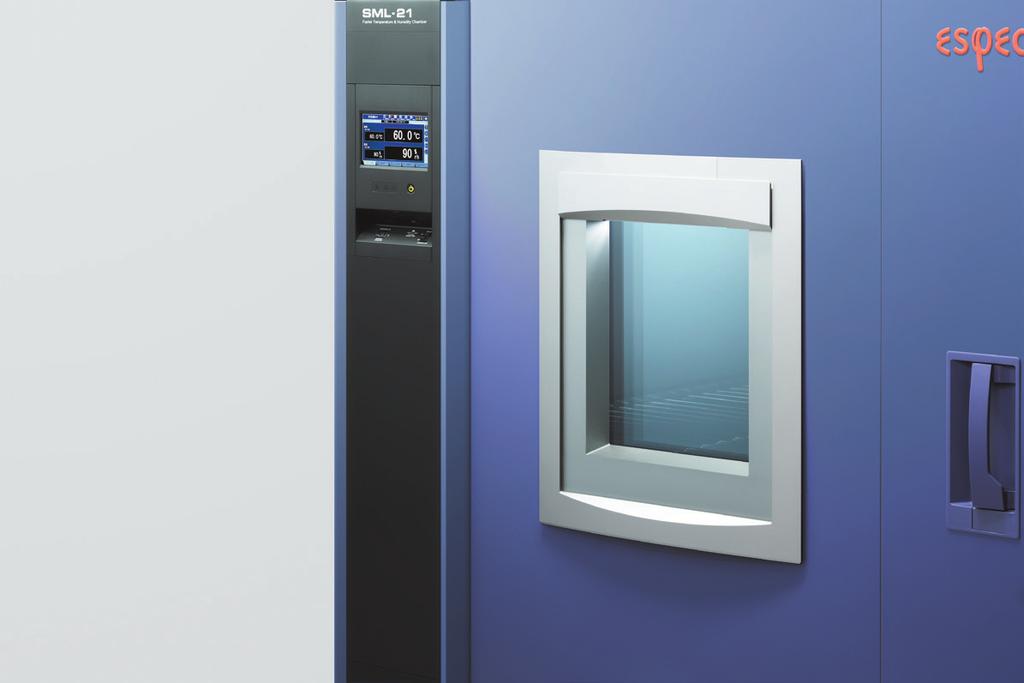 Characteristics Viewing Windows as Standard Equipped with viewing windows as