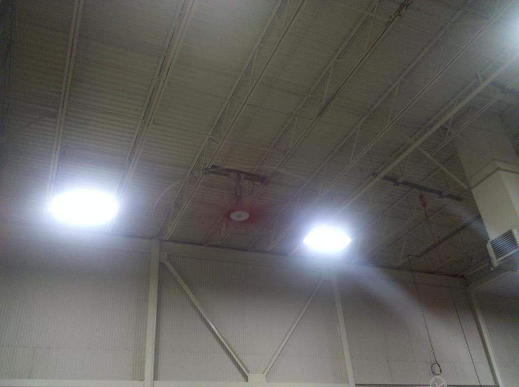 Example #5: HVLS Fans Large Soft Drink Manufacturer with Zero Air Conditioning Multiple visits to