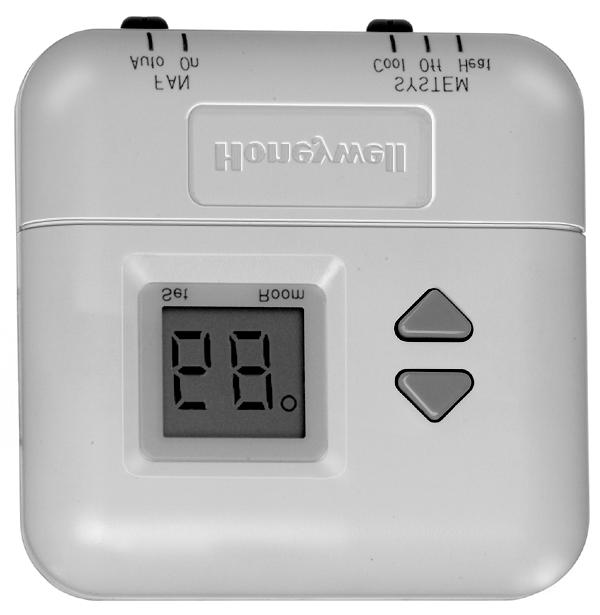 The T844D Electronic Multistage Thermostat provides twostage heat and two-stage cool control. FEATUES Attractive styling complements any decor to the homeowner s delight.
