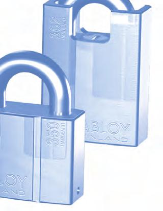3 ABLOY padlocks offer a selection of different key systems, key profiles and key security levels.