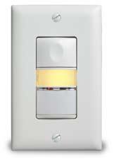 commercial OCCUPANCY SENSORS & Controls PW-103N Passive Infrared Multi-way Wall Switch Sensor with Nightlight High sensitivity and dense coverage for exceptional performance Optional nightlight with