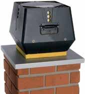 8 Chimney fan RSVG Construction The exodraft chimney fans RSVG are constructed of corrosion resistant cast aluminium and are designed to work reliably in a hot and corrosive environment year after