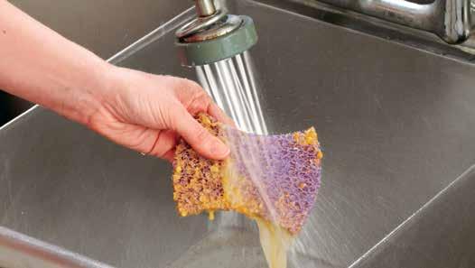 Hand Pads & Scourers Scotch-Brite Purple Pad 2020 - Heavy Duty Cleans your dirtiest pots and pans twice as fast as conventional heavy duty scouring with less scratching.