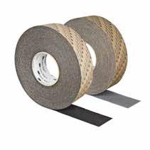 2m - Custom shapes and sizes are also available Colours : White & Clear 3M Safety-Walk Slip-Resistant Medium Resilient Tapes and Treads - 300 Series A soft textured, non-mineral, medium resilient