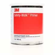 Floor Safety 3M Safety-Walk Primer 901 Solvent based adhesive prepares rough or porous