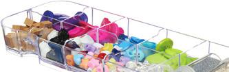 8 Ribbon Dispenser Finally a stackable solution to organize that messy