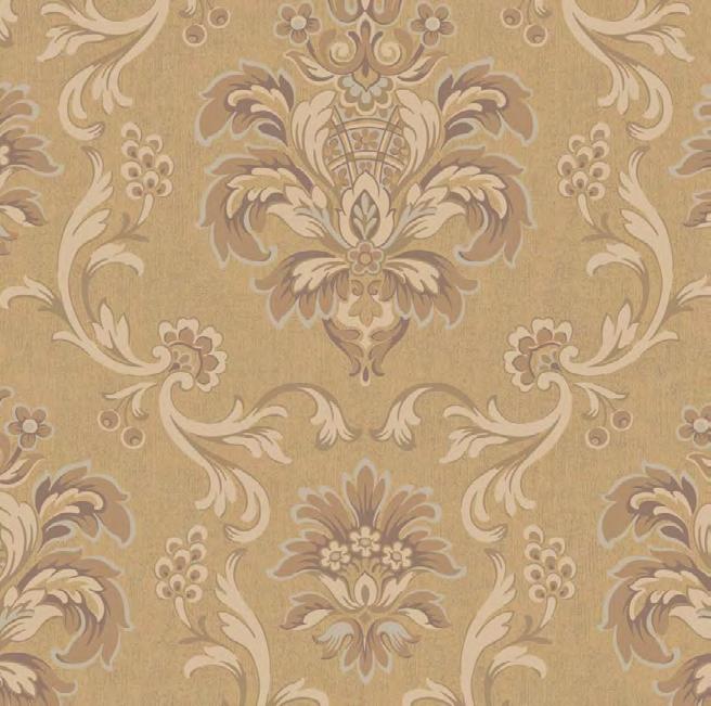 This tasteful design comes in five selections such as gold, white, ecru and brown. It works well with Large Rose Vine and Floral Scrolling.