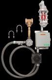 2 gpm automatic pressure compensation flow control. SP158A Freeze protection bleed valve.