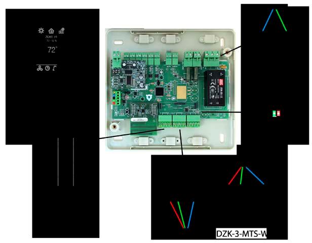 TROUBLESHOOTING ERRORS IN WIRED AND WIRELESS THERMOSTATS Error 1 (Wired Thermostat) - Communication error with the DZK Control Board This incident blocks the control of the zone.