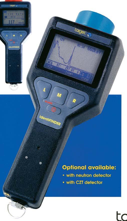 Security & Neutron Monitoring NRM477A Neutron Monitor Hand Held Unit 3 He Detector Large 4