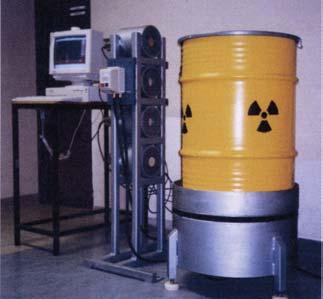detectors Accommodates 500lb Containers (BM285) Accommodates 55 Gallon Drum (BM286) 6 Plastic Detectors (= 60 Litres) Isotope Identification Energy Range 40 KeV to 1.