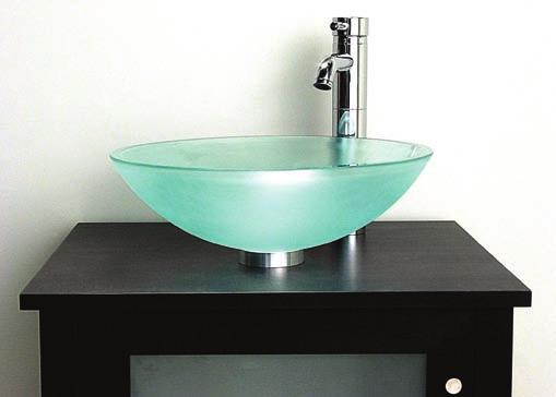 Vessel and Pedestal Sinks 10 % OFF ALL VESSEL SINKS IN-STORE WITH COUPON Frosted Glass Vessel Sink (6903015) Reg $169.99 NOW $152.