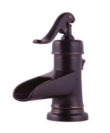Tuscan Bronze Open-Trough Lavatory Faucet (6927026) Reg $219.
