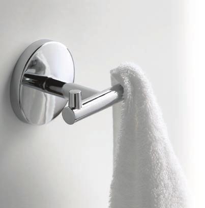 Bath Hardware Emphasize your bathroom décor with hardware.