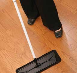 More satisfaction with less effort To ensure a durable finish and a beautiful Mirage hardwood floor, follow these quick and easy maintenance tips. 1 2 Sweep or vacuum to remove dust and abrasive dirt.