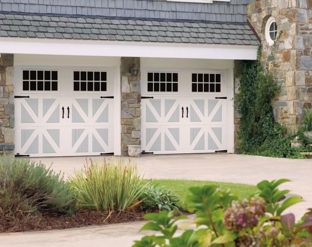 Up close, it s sturdy, durable, low-maintenance steel. The Amarr Classica collection of carriage house doors.