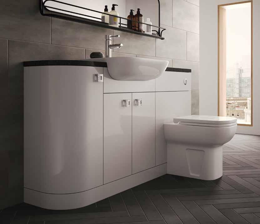 INTRODUCING LINDO FITTED Lindo fitted furniture offers a stunning range of designer bathroom furniture available in both modern and traditional finishes.