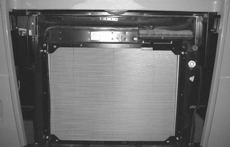 SECTION 3 DRIVING YOUR MOTOR HOME ENGINE ACCESS GRILLE REAR The diesel engine is located behind the grille panel at the rear of the vehicle.