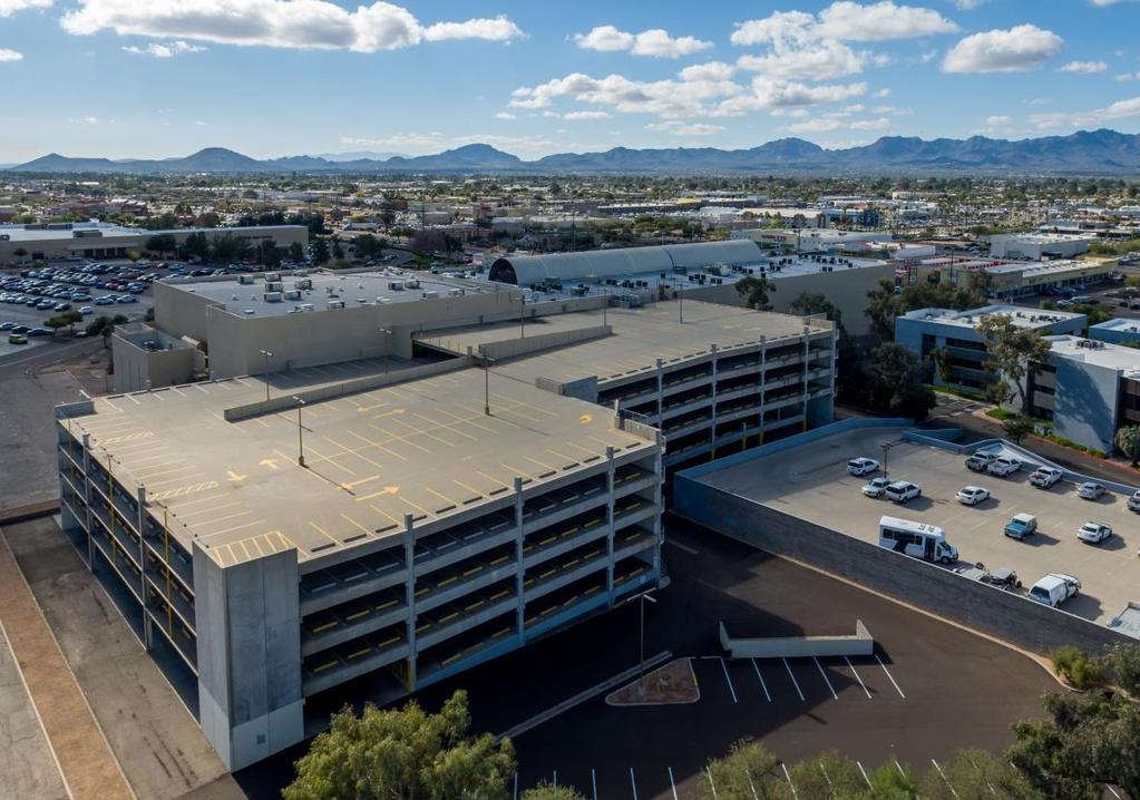 PROPERTY INFORMATION Location Tucson Galleria is located at 4690 N. Oracle Road in Tucson, Arizona 85705. Parcel 4690 N. Oracle Road consists of five (5) parcels containing a total of approximately 5.