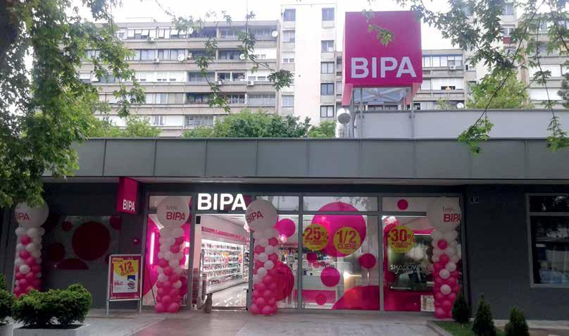 CATEGORY: NON-FOOD RETAIL BIPA, Croatia Daikin has supplied BIPA stores across Croatia with VRV systems for monovalent heating and cooling.