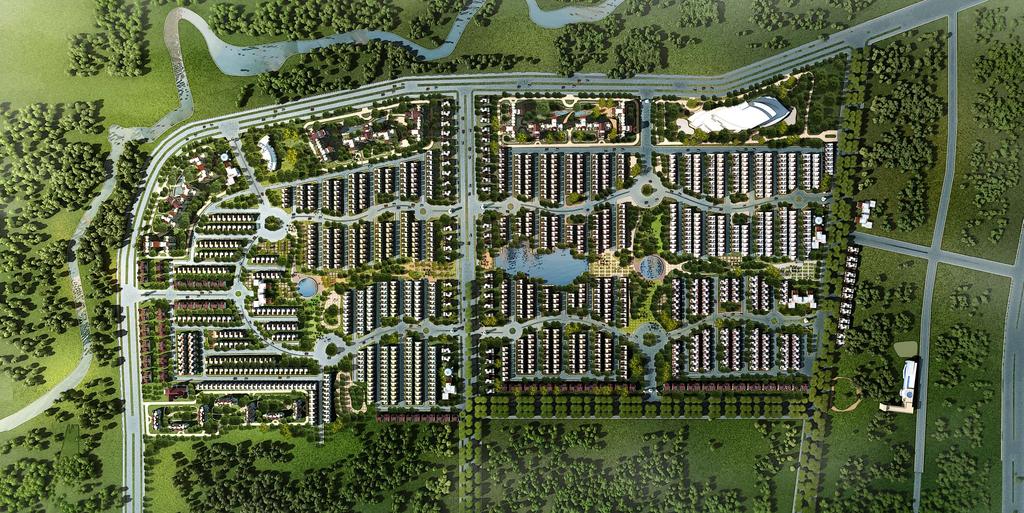master plan road COMMERCIAL GROUP HOUSING GROUP HOUSING COMMERCIAL NURSERY & PRIMARY SCHOOLS GROUP HOUSING SECTOR - E SECTOR