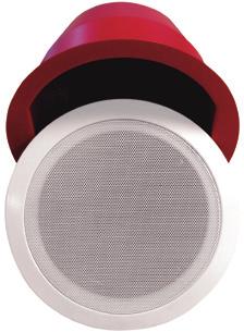 We also have an EN 54 24 certified line for voice alarm systems in fire protection.