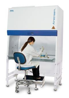 Operator, Product and Environmental Protection The Esco Airstream Class II, Type B2 (Total Exhaust) Biological Safety Cabinet provides operator, product and environmental protection against Biosafety