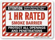 Savage, LLC. 89 IBC 709.5 Openings in a smoke barrier. New Exception: 1.
