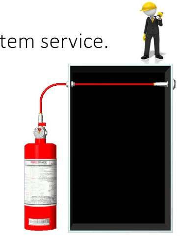 904.12.6.2 Extinguishing system service. Automatic fire extinguishing systems shall be serviced at least every six months and after activation of the system.