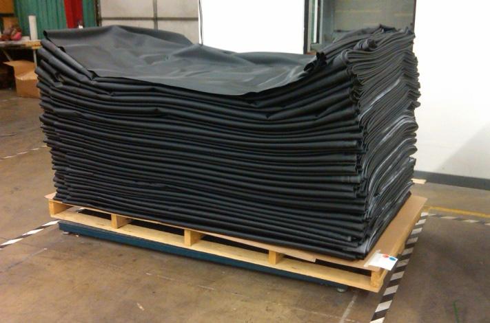 B. Fabricators Qualifications The fabricator of the geomembrane shall have fabricated a minimum of 500,000 m 2 / year (5,381,955 ft 2 /year) of the specified type or similar geomembranes. C.
