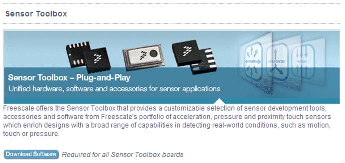 2.2 Installing the Sensor Toolbox Software The free sensor toolbox software provides a user interface that enables a Windows PC to evaluate and interact with the MPL3115A2 device.