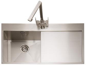 ceramic inset sink with drainer CPK1500 waste