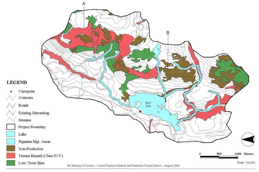 Riparian Management Areas, Riparian Reserve Zones & Lakeshore Reserve Zones The map produced will represent the sum of all regulatory, functional, ecological and biophysical