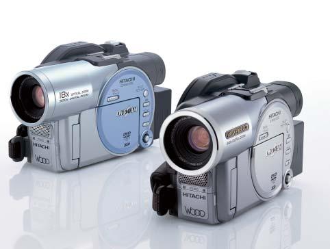 Fourth-generation DVD Camcorders Hitachi, Ltd. has introduced its fourth-generation DVD camcorders.