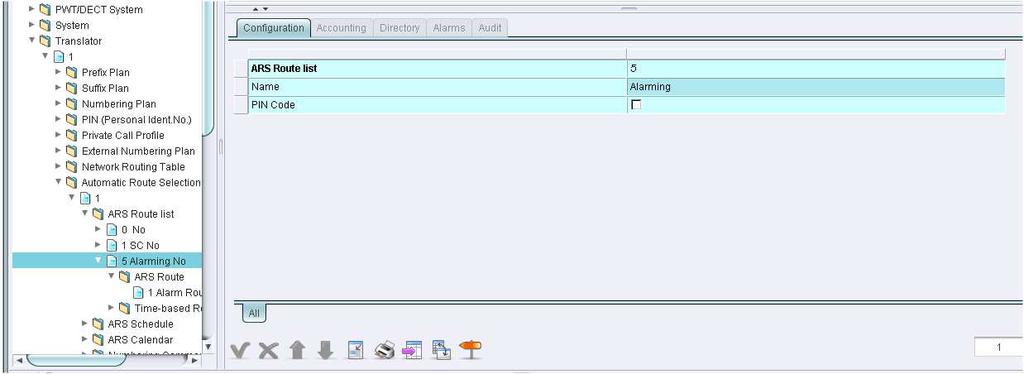12.3 Parameters management in OmniPCX Enterprise ComServer The parameters management could be done