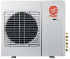 Outdoor Units Energy Efficiency Trane ductless systems use variable-speed inverter technology.