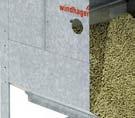 The optimal pellet storage room The fully automated pellet feed To replenish the pellets, Windhager offers a fully automated feed system patented throughout