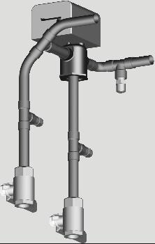 (2) ball valves and (2) P/T ports 11 Optional Autoatic balancing valves (with dual P/T ports)