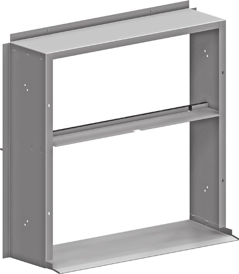 The minimum wall sleeve depth is for a 6½ inch (165 mm) overall wall thickness, and available in ½-inch (13-mm) increments for thicker walls.