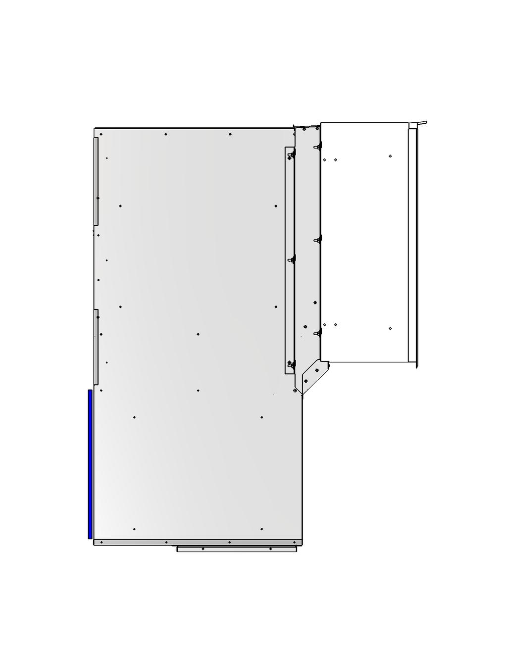 5 (89mm) to the depth of the unit and allows the use of the existing wall sleeve and louver. If using this transition piece, be sure to maintain the minimum clearances required.