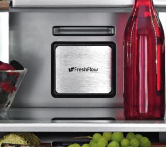 PRESERVA FOOD CARE SYSTEM WITH LINEAR COMPRESSOR The Preserva Food Care System combines three technologies to help manage humidity levels, assure crisp produce and eliminate odors inside the